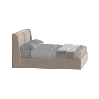 Ruby Upholstered Double Bed in Premium Fabric