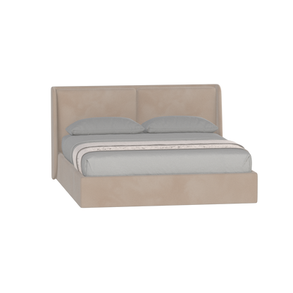 Ruby Upholstered Double Bed in Premium Fabric