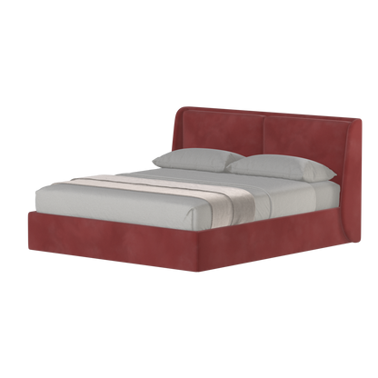 Ruby Upholstered Double Bed in Premium Fabric