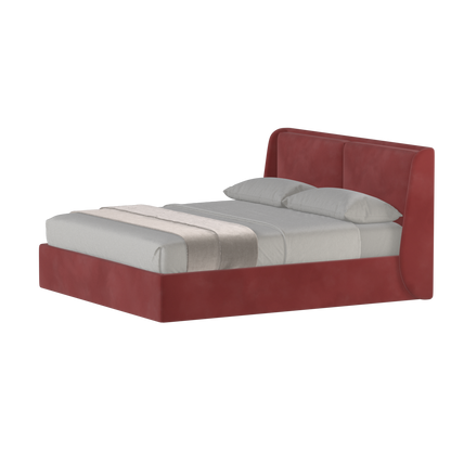 Ruby Upholstered Double Bed in Premium Fabric