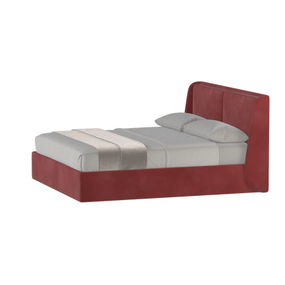 Ruby Upholstered Double Bed in Premium Fabric