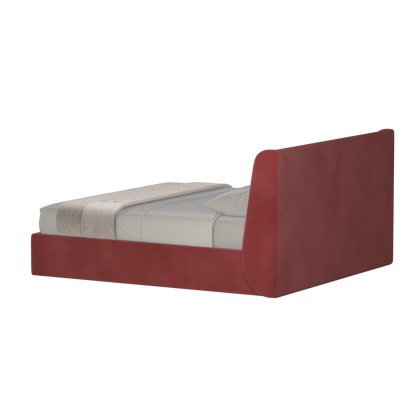 Ruby Upholstered Double Bed in Premium Fabric