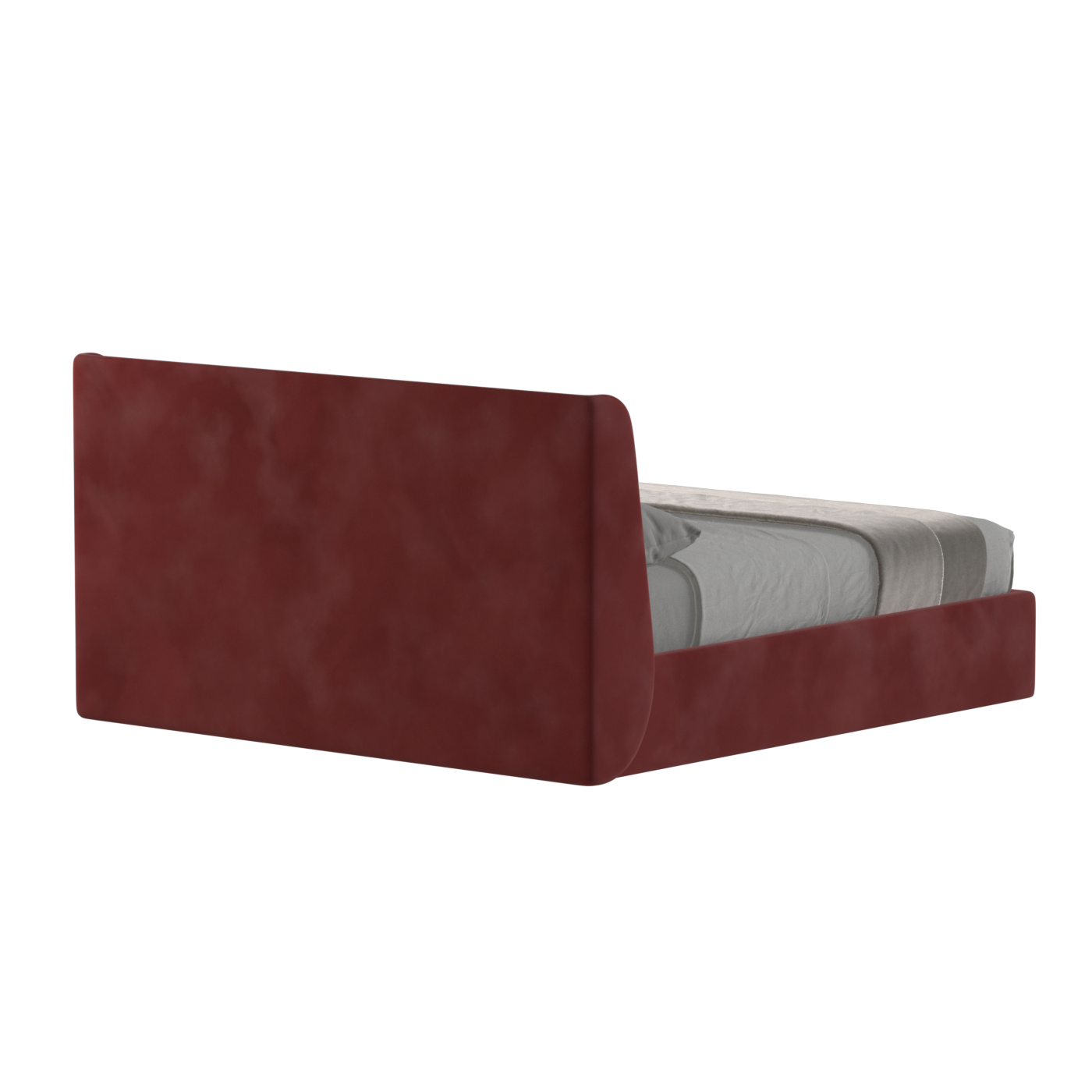 Ruby Upholstered Double Bed in Premium Fabric