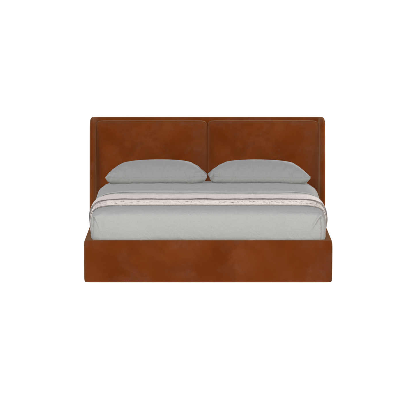 Ruby Upholstered Double Bed in Premium Fabric