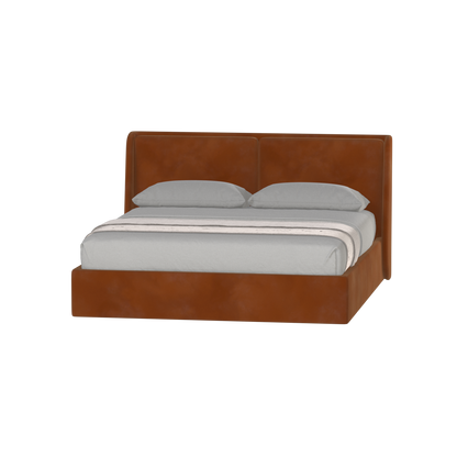 Ruby Upholstered Double Bed in Premium Fabric