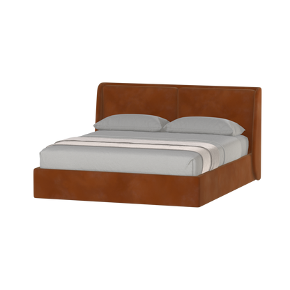 Ruby Upholstered Double Bed in Premium Fabric