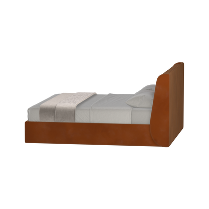 Ruby Upholstered Double Bed in Premium Fabric