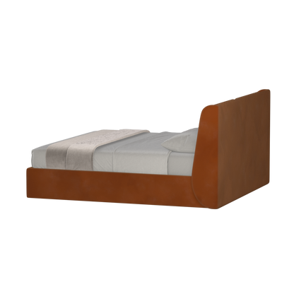 Ruby Upholstered Double Bed in Premium Fabric