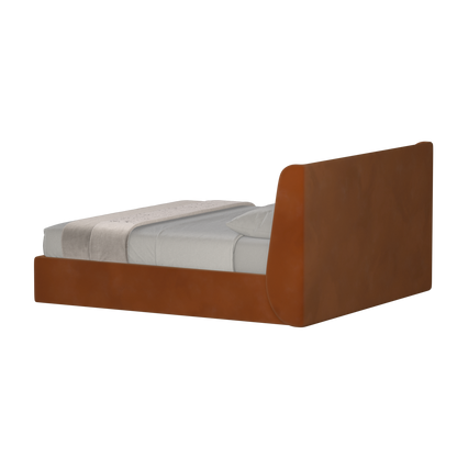 Ruby Upholstered Double Bed in Premium Fabric