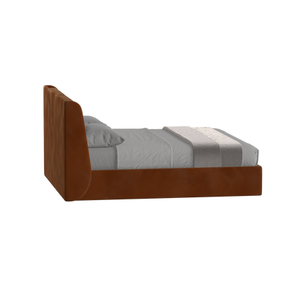 Ruby Upholstered Double Bed in Premium Fabric