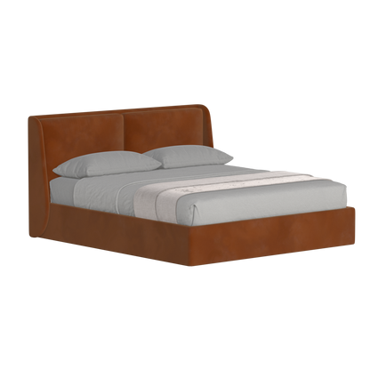 Ruby Upholstered Double Bed in Premium Fabric