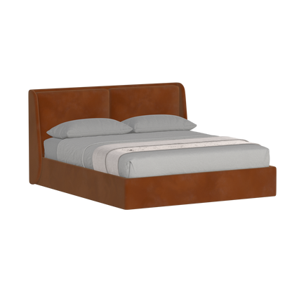 Ruby Upholstered Double Bed in Premium Fabric