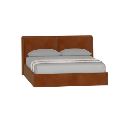 Ruby Upholstered Double Bed in Premium Fabric
