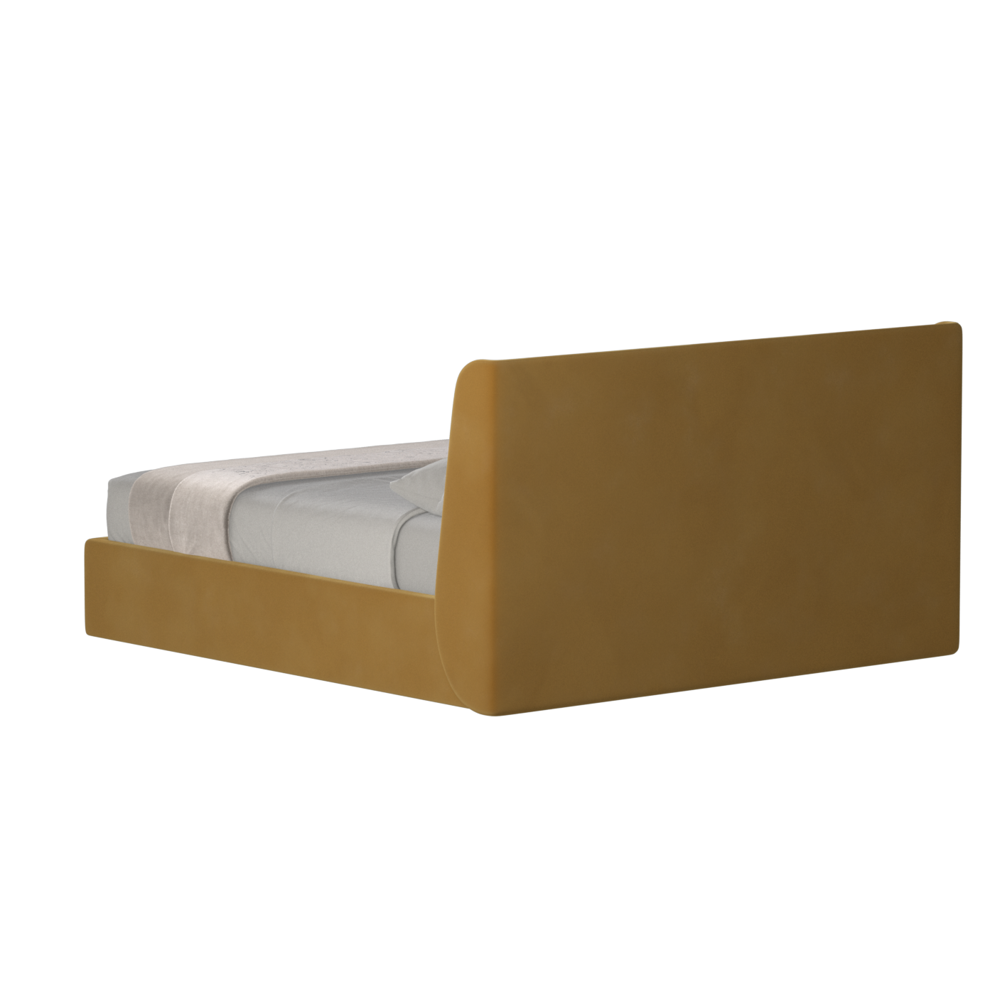 Ruby Upholstered Double Bed in Premium Fabric