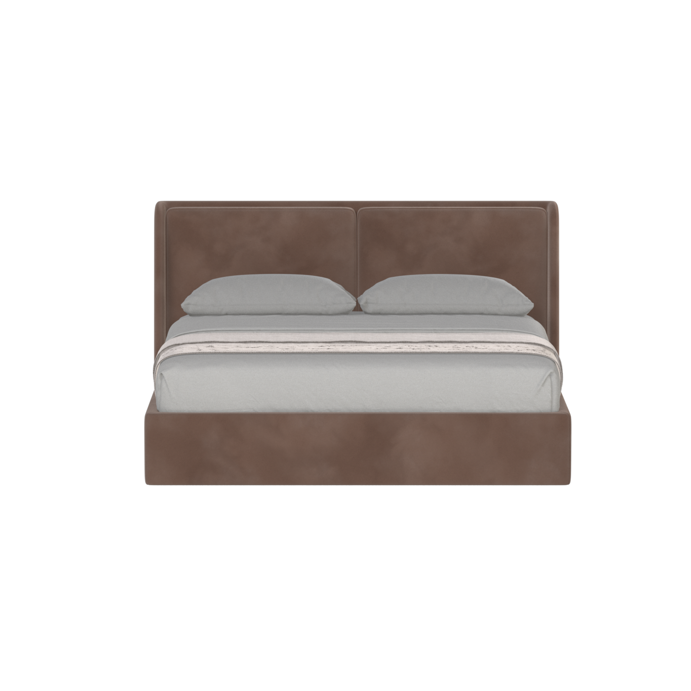 Ruby Upholstered Double Bed in Premium Fabric