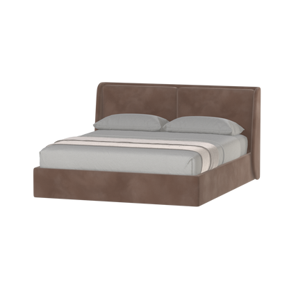 Ruby Upholstered Double Bed in Premium Fabric