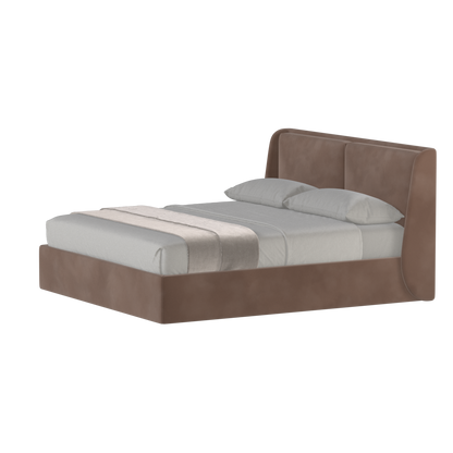Ruby Upholstered Double Bed in Premium Fabric