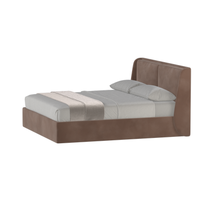 Ruby Upholstered Double Bed in Premium Fabric
