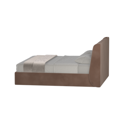 Ruby Upholstered Double Bed in Premium Fabric