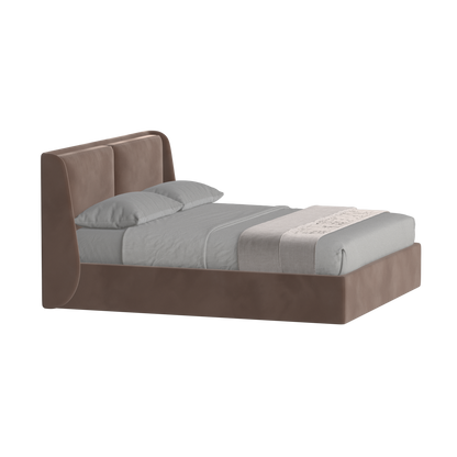 Ruby Upholstered Double Bed in Premium Fabric