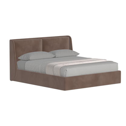 Ruby Upholstered Double Bed in Premium Fabric