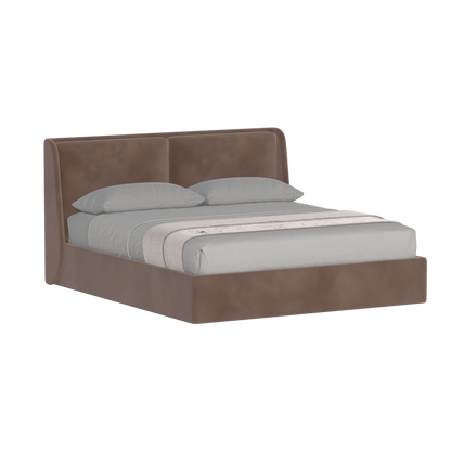 Ruby Upholstered Double Bed in Premium Fabric