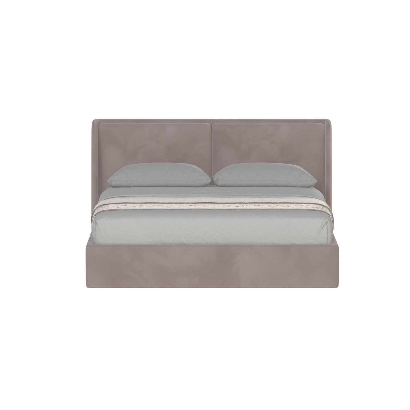Ruby Upholstered Double Bed in Premium Fabric