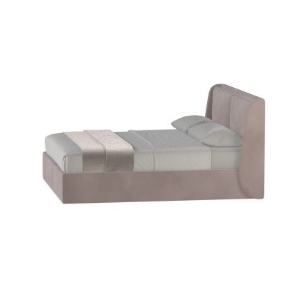 Ruby Upholstered Double Bed in Premium Fabric