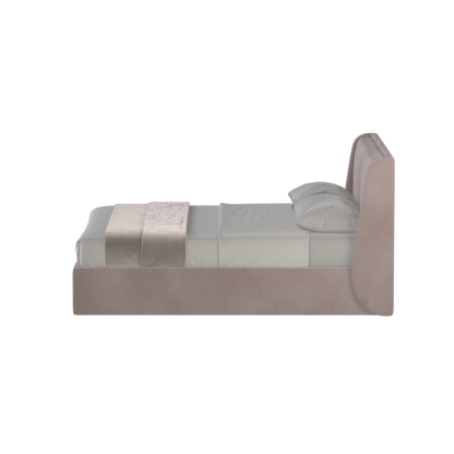 Ruby Upholstered Double Bed in Premium Fabric
