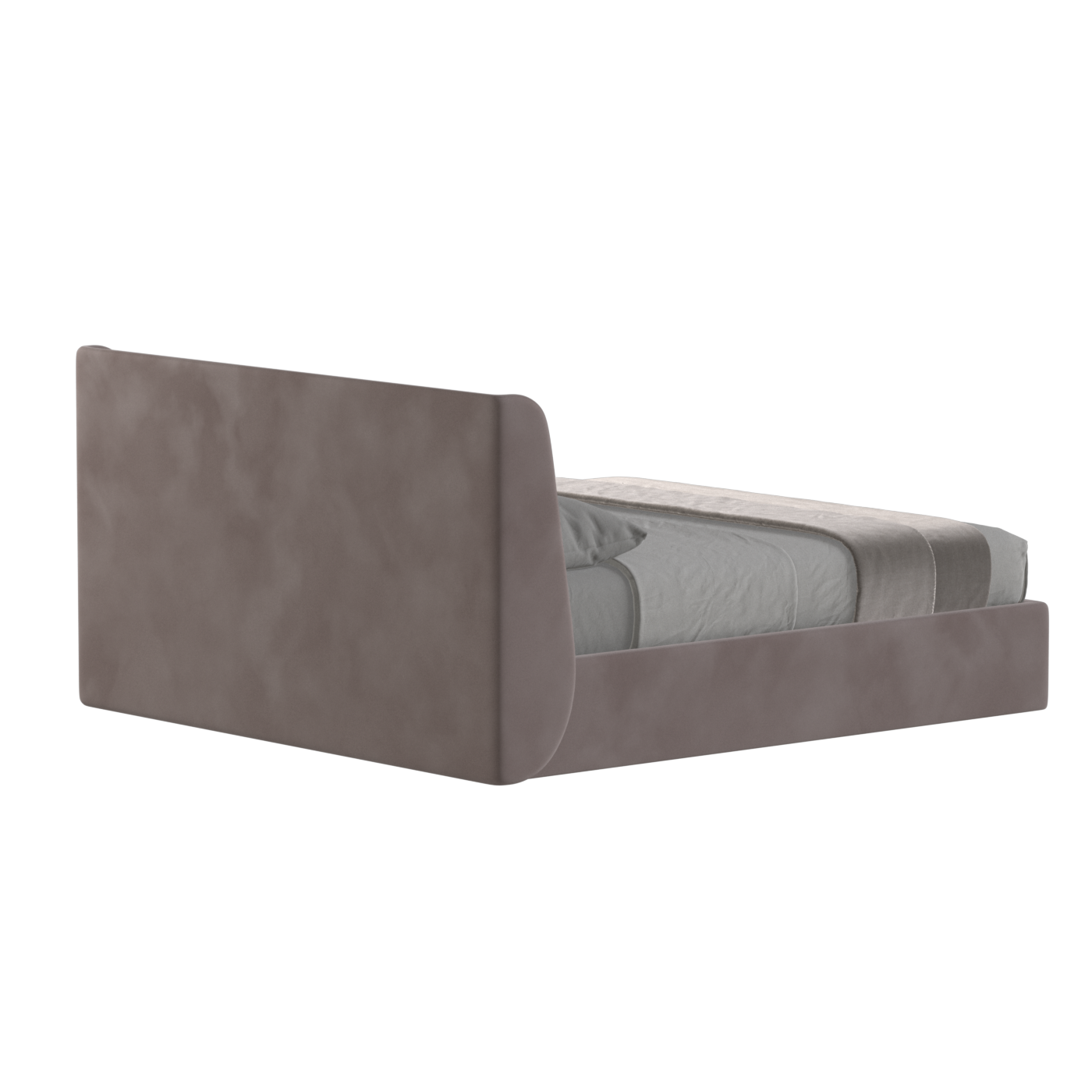 Ruby Upholstered Double Bed in Premium Fabric