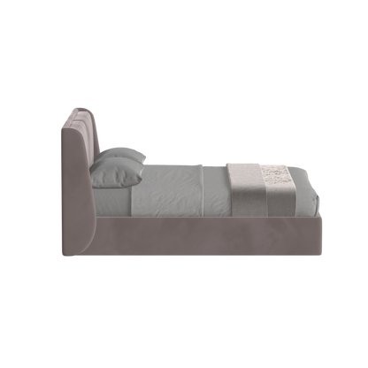Ruby Upholstered Double Bed in Premium Fabric