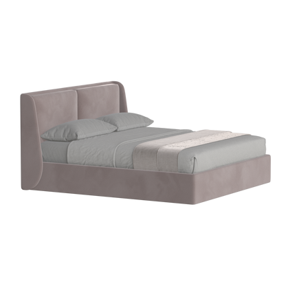 Ruby Upholstered Double Bed in Premium Fabric