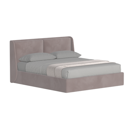 Ruby Upholstered Double Bed in Premium Fabric