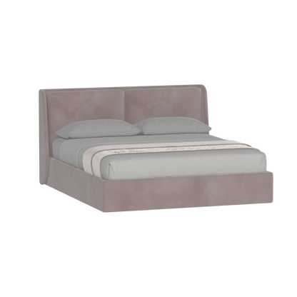 Ruby Upholstered Double Bed in Premium Fabric