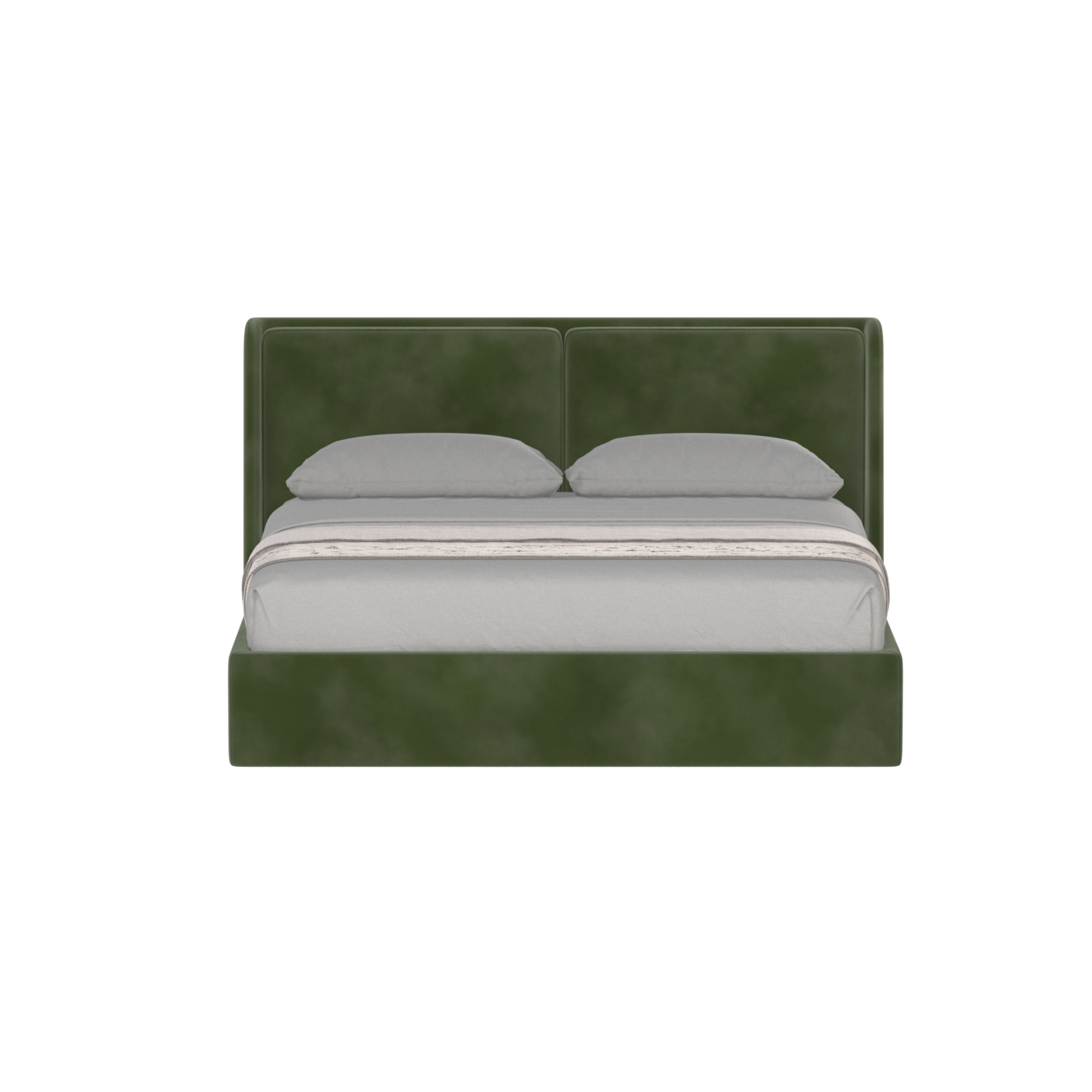 Ruby Upholstered Double Bed in Premium Fabric