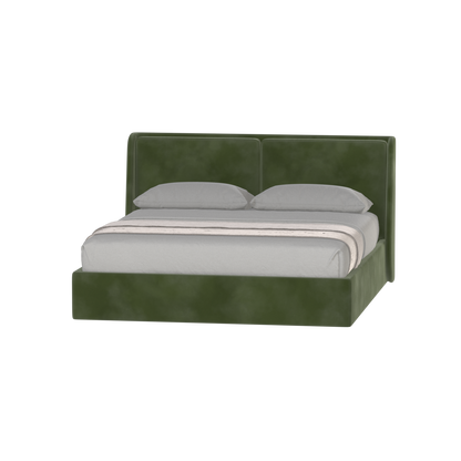 Ruby Upholstered Double Bed in Premium Fabric