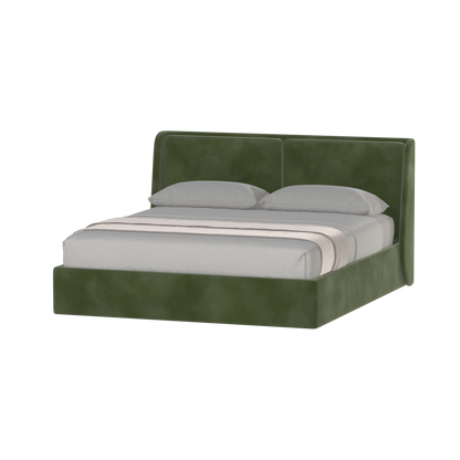 Ruby Upholstered Double Bed in Premium Fabric