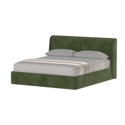 Ruby Upholstered Double Bed in Premium Fabric