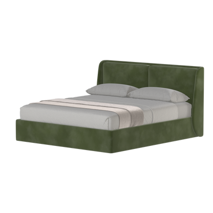 Ruby Upholstered Double Bed in Premium Fabric