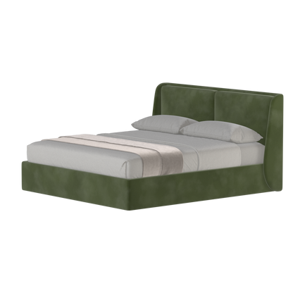 Ruby Upholstered Double Bed in Premium Fabric