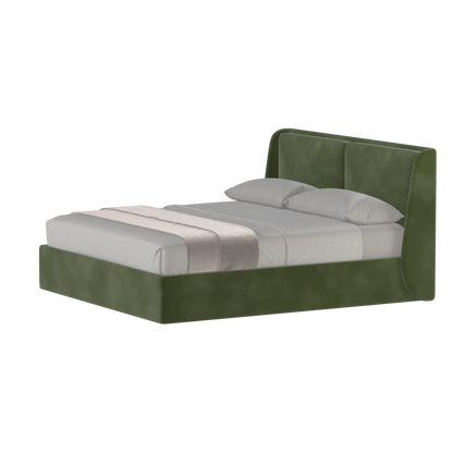 Ruby Upholstered Double Bed in Premium Fabric