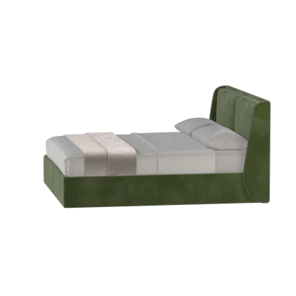 Ruby Upholstered Double Bed in Premium Fabric