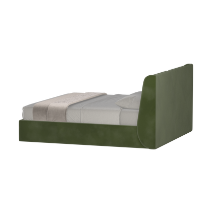 Ruby Upholstered Double Bed in Premium Fabric