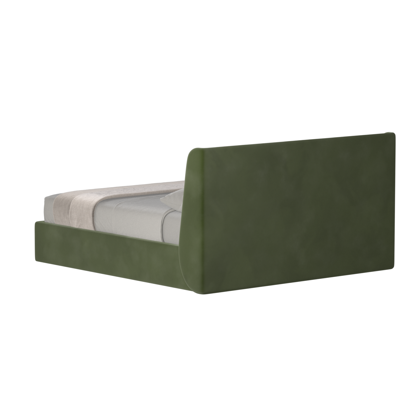 Ruby Upholstered Double Bed in Premium Fabric
