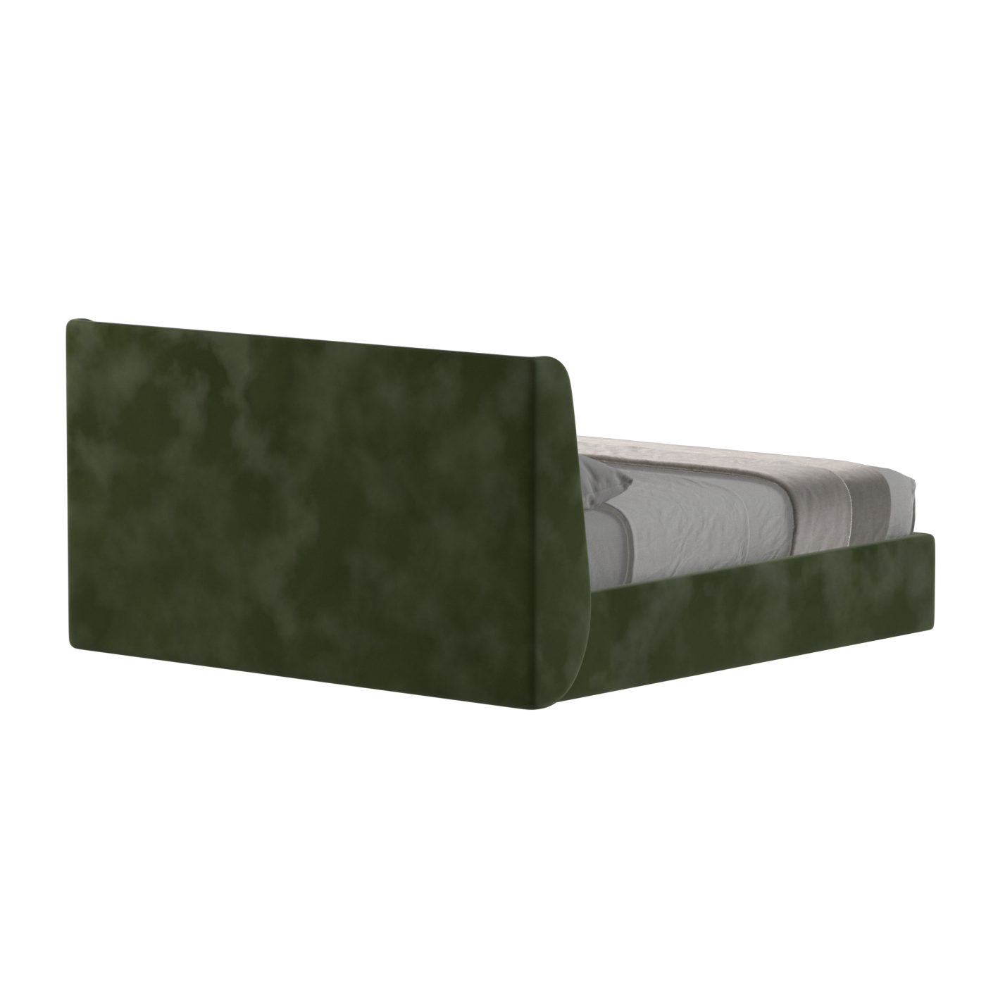 Ruby Upholstered Double Bed in Premium Fabric