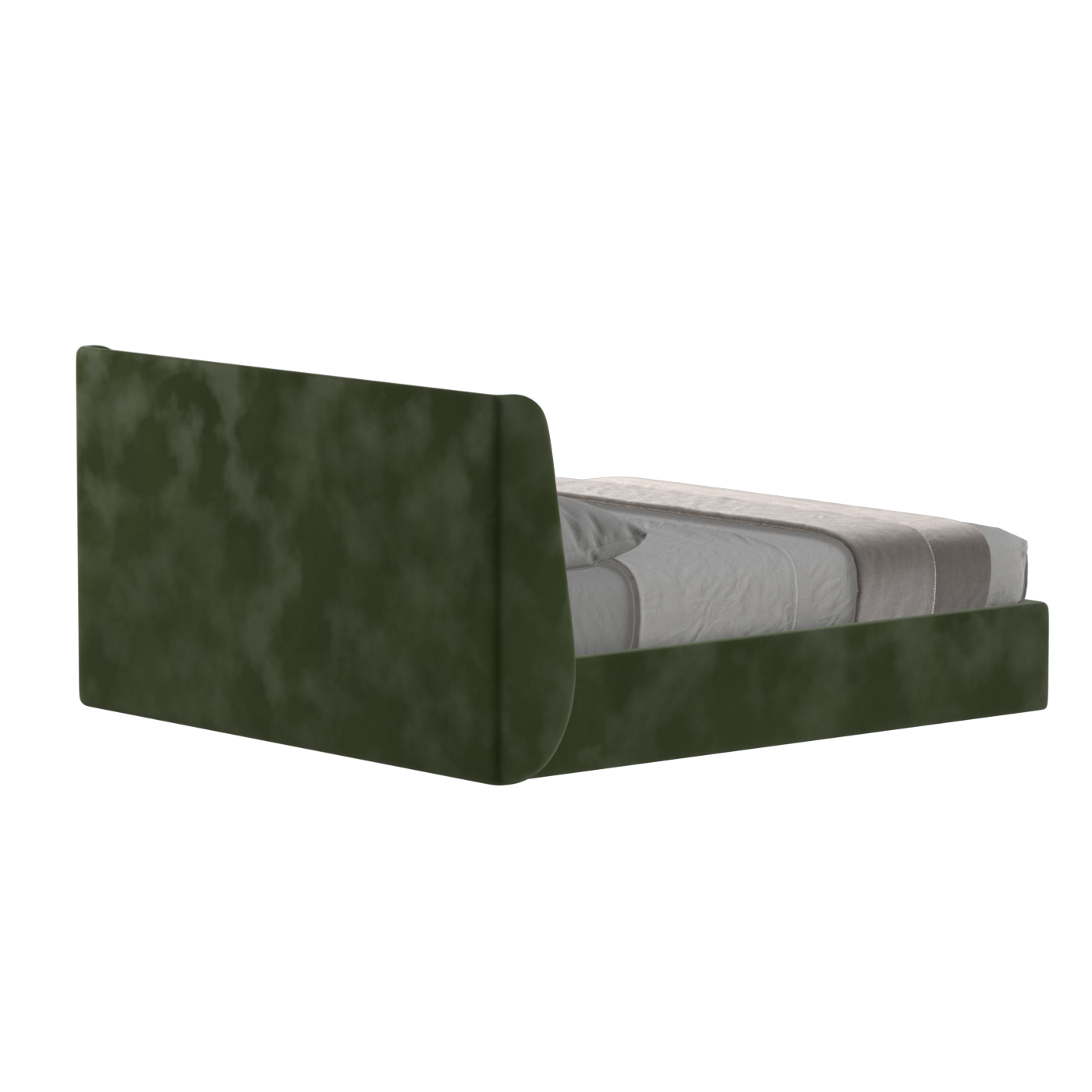 Ruby Upholstered Double Bed in Premium Fabric