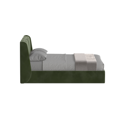 Ruby Upholstered Double Bed in Premium Fabric