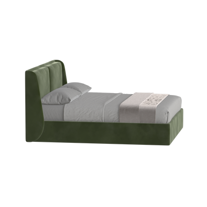 Ruby Upholstered Double Bed in Premium Fabric