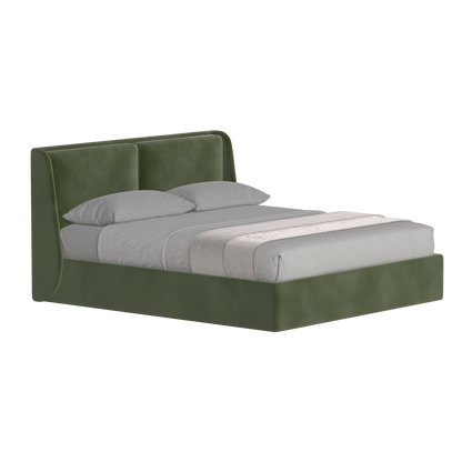 Ruby Upholstered Double Bed in Premium Fabric