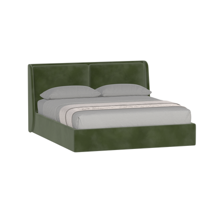 Ruby Upholstered Double Bed in Premium Fabric